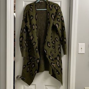 Leopard cardigan